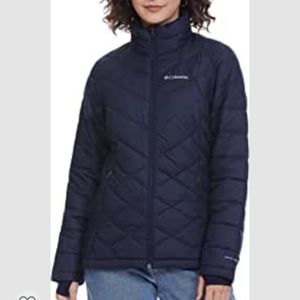 NwT Columbia Women's Heavenly Hooded Jacket- Navy Size Medium